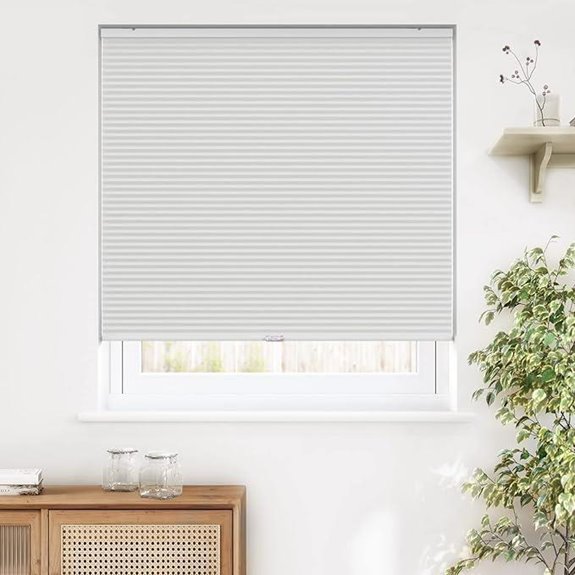 LazBlinds Cordless Cellular Shades for Privacy and Insulation