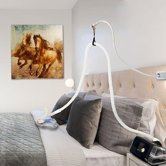 CPAP Hose Holder and Travel Tube Hanger