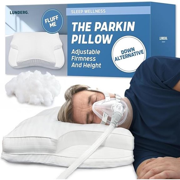 Lunderg CPAP Pillow for Side & Back Sleepers