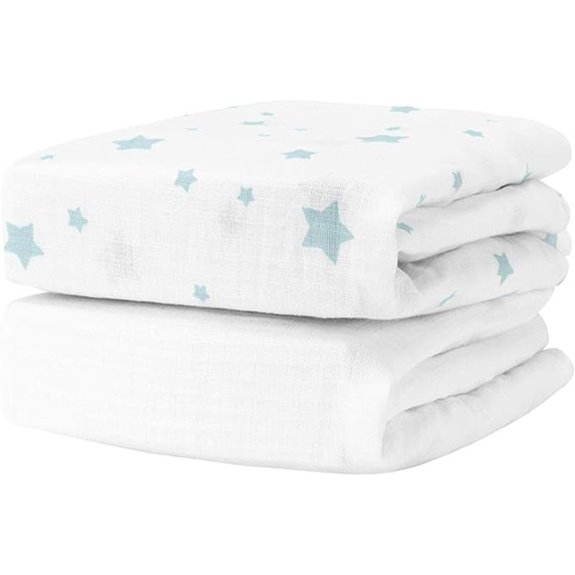 Newton Baby Fitted Crib Sheet (2-Pack)