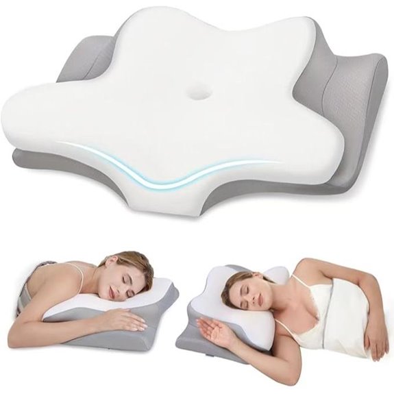 Adjustable Memory Foam Cervical Neck Pillow