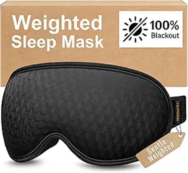 Blackout Weighted Eye Mask for Sleep