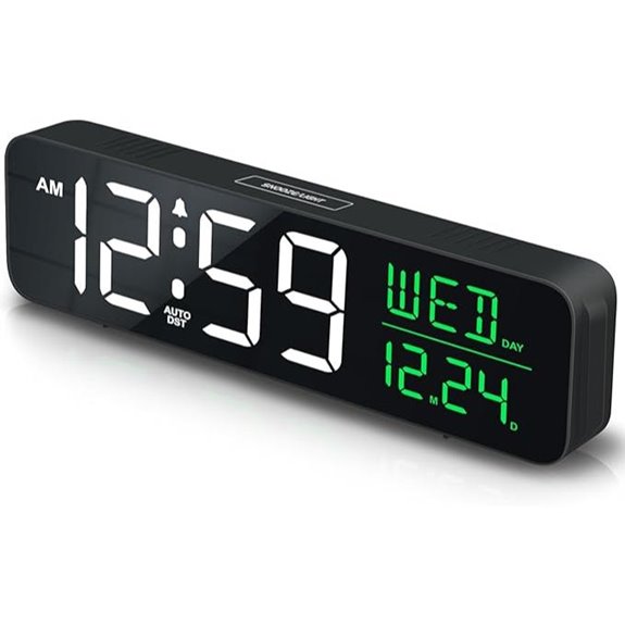 Peakeep Digital Alarm Clock with Date and Loud Volume