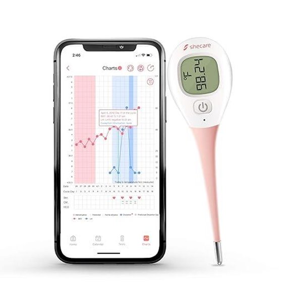 Digital Basal Body Thermometer for Ovulation