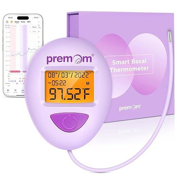Premom Digital Basal Thermometer for Ovulation Tracking