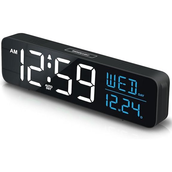Peakeep Digital Alarm Clock with Dimmable Display
