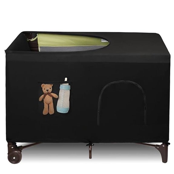 Dofilachy Pack 'n Play Blackout Cover Tent