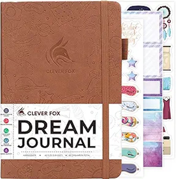 Clever Fox Dream Journal for Women Men & Kids