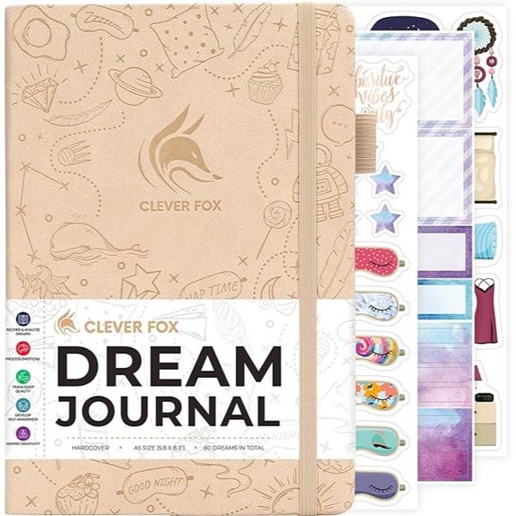 Clever Fox Dream Journal for Women Men & Kids