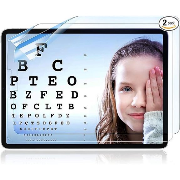 2 Pack iPad 9/8/7 Blue Light Screen Protectors
