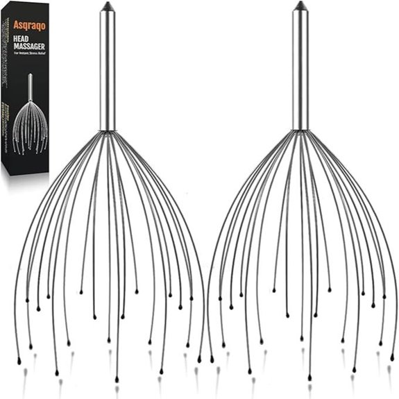 2 Pack Handheld Scalp Massagers for Relaxation