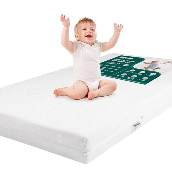 BABELIO Breathable Dual-Sided Baby Crib Mattress