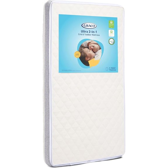 Graco Ultra 2-in-1 Dual Sided Crib & Toddler Mattress