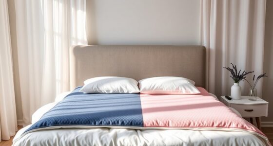 dual zone cooling mattress toppers