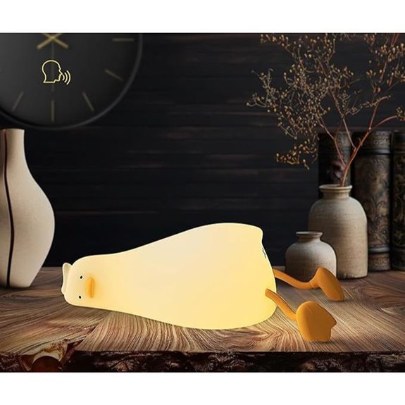 MD TEAM Duck Night Light with Voice Control
