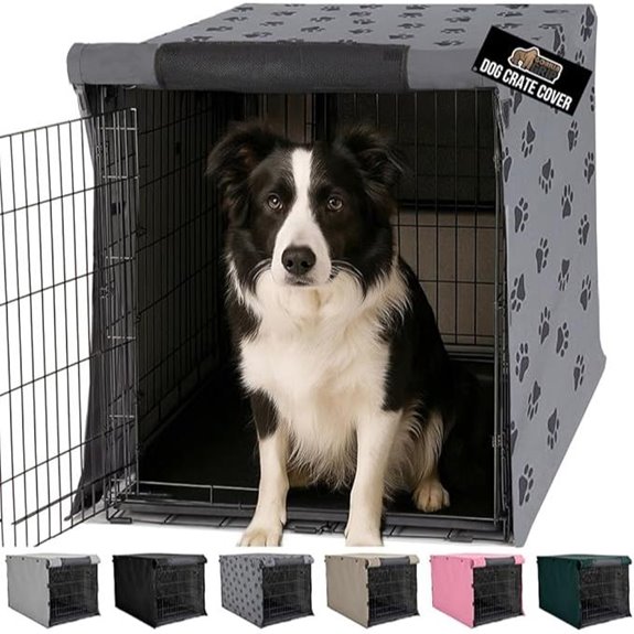 GORILLA GRIP Dog Crate Cover for 36 Wire Kennel