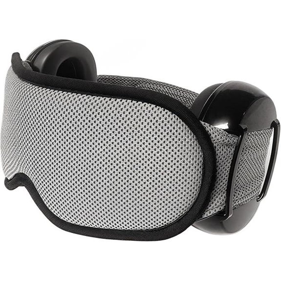 Noise Reduction Ear Muffs & Sleep Mask Set