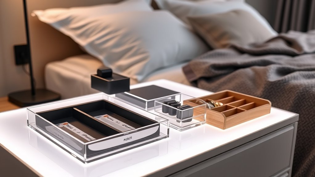 easy access clear labels