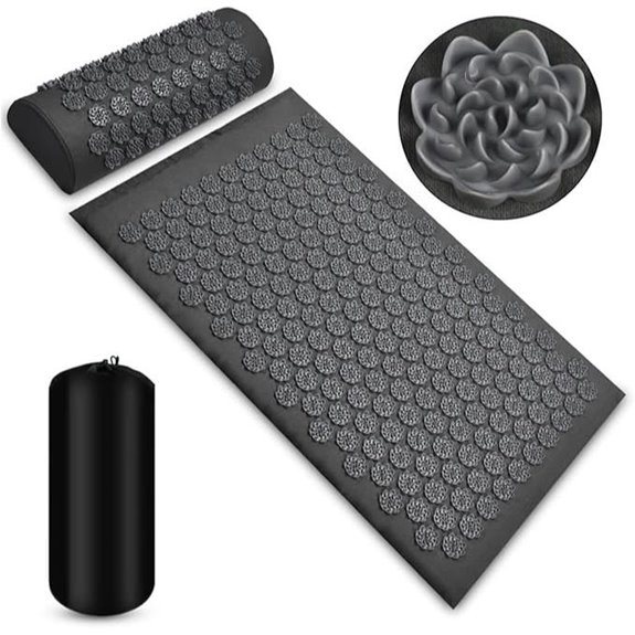 Eco-Friendly Acupressure Mat Set for Relaxation