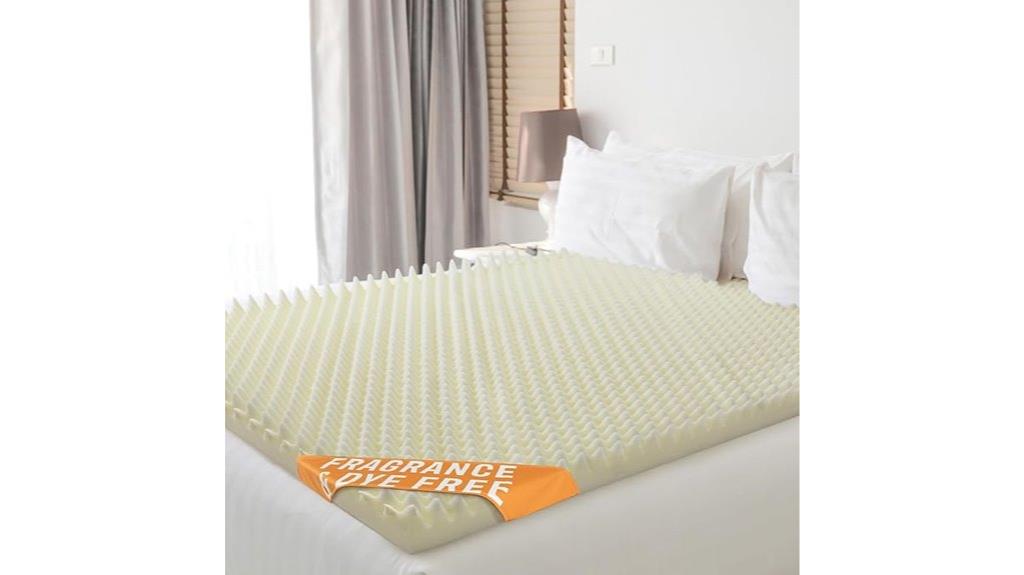 egg crate mattress topper