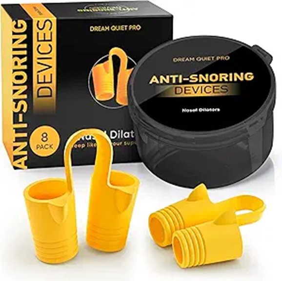 Nasal Dilators for Snoring Relief (8 Pack)