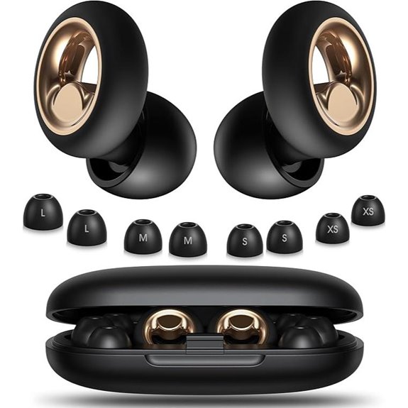 Noise Cancelling Sleep Ear Plugs with 8 Tips