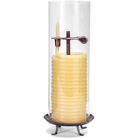 Candle by the Hour 80-Hour Beeswax Candle