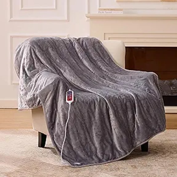 Heated Electric Blanket 50x60 with 6 Levels