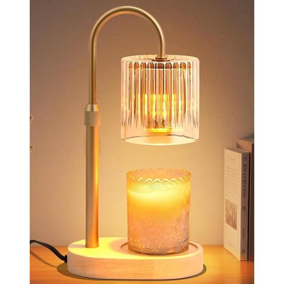 Modern Candle Warmer Lamp with Timer