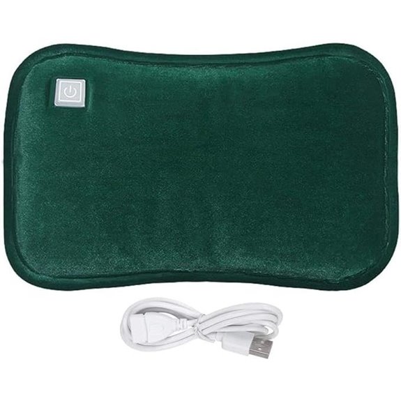 Rechargeable USB Hot Water Bottle with Plush Cover