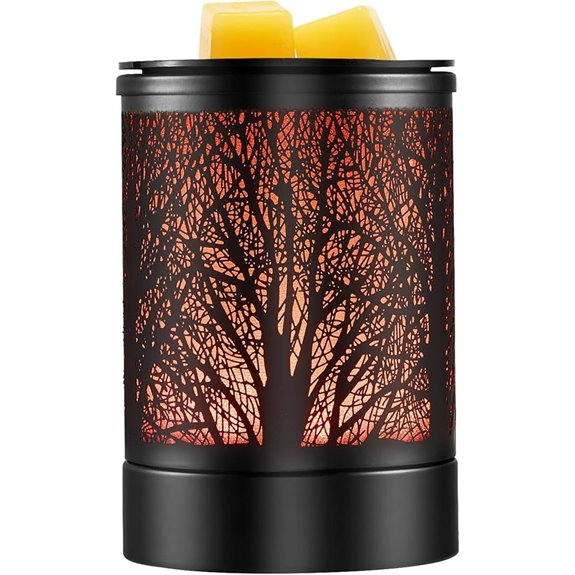 Fragrance Wax Melts Warmer with LED Light and Design