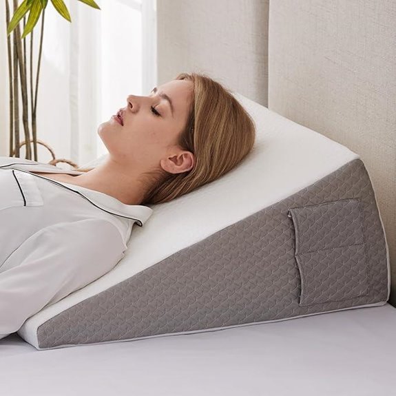 Wedge Pillow for Acid Reflux and Sleep Relief