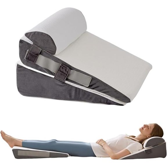 Wedge Pillow Set for Sleep and Pain Relief