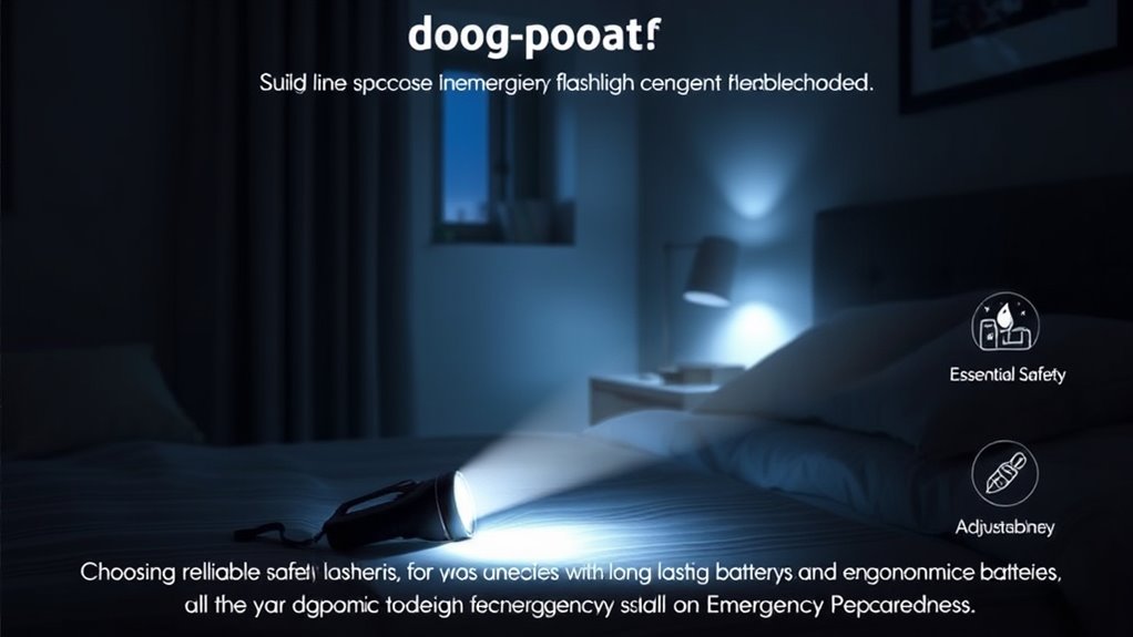 emergency flashlight selection criteria