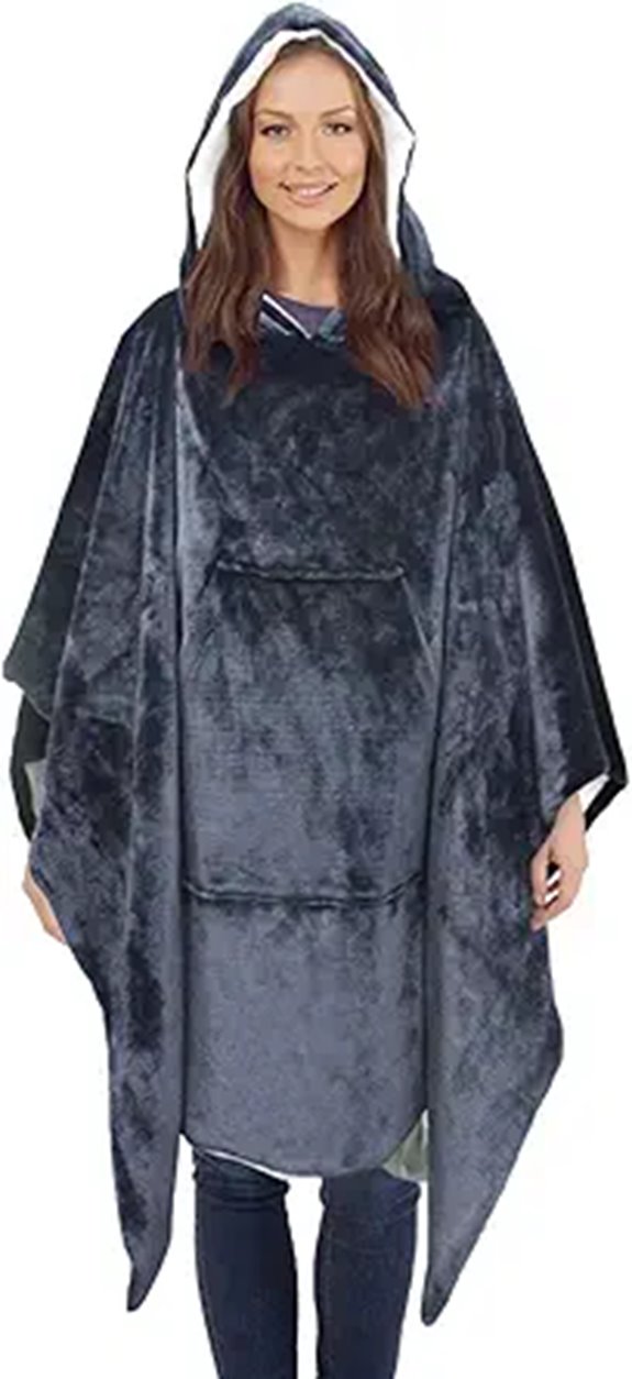 STARLENGET EMF Shielding Hooded Blanket for Adults