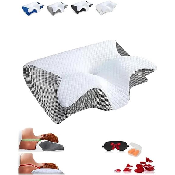 Ergonomic Sleep Apnea Pillow for Neck & Snoring