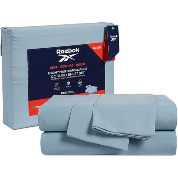 Reebok Eucalyptus Tencel Full Sheet Set (4-Piece)