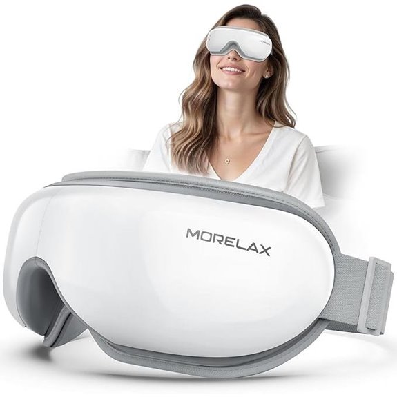 eye massager with heat