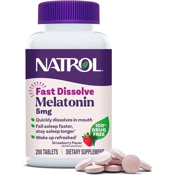 Natrol Melatonin 5mg Fast Dissolve Tablets