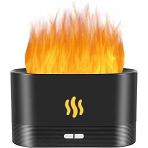 Flame Diffuser Humidifier with Fire Flame Effect