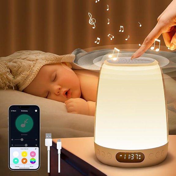 fire themed night light