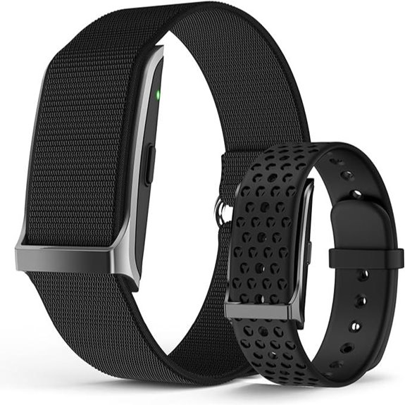 Smart Fitness Tracker Wristband with Heart Rate Monitoring