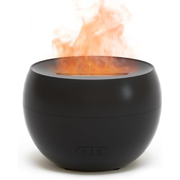 SALKING Flame Essential Oil Diffuser with Auto-Off