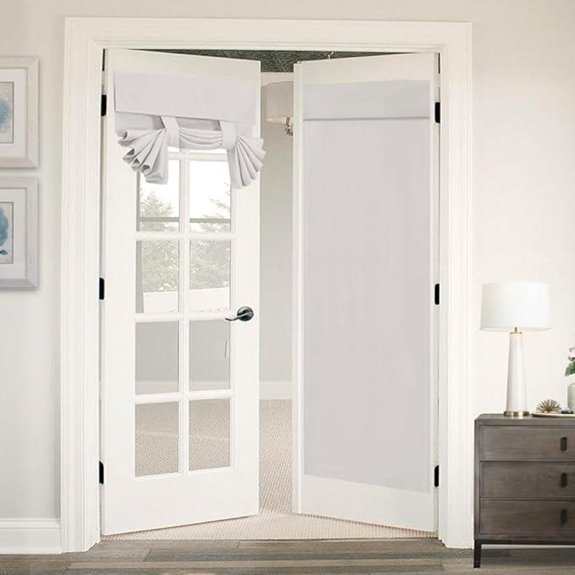 Flamingo P Blackout Door Blinds Set of 2