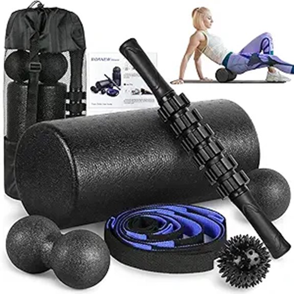 Foam Roller Set for Therapy Exercise & Pain Relief