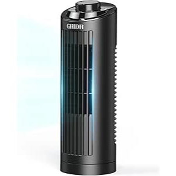Tower Fan with 4 Modes and 80° Oscillation