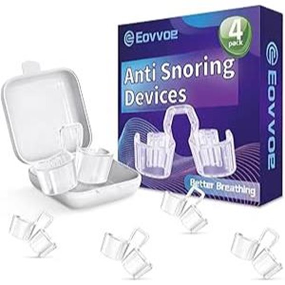 Adjustable Snore Stopper Devices 4-Pack