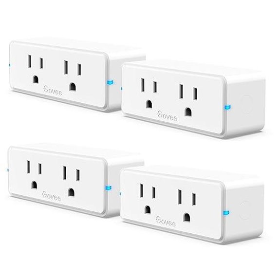 Govee Dual Smart Plug 4 Pack with App Control