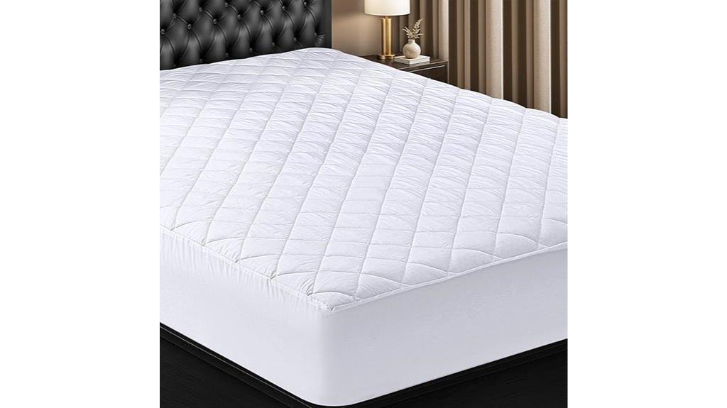 full size quilted mattress pad