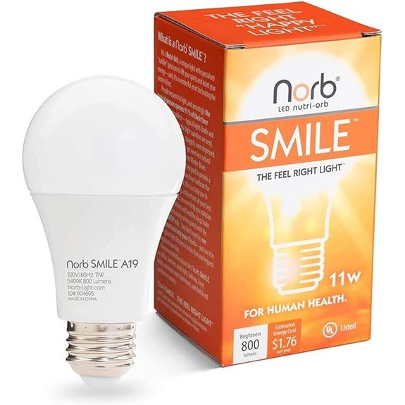 Norb NorbFull Spectrum A19 Wellness LED Bulb